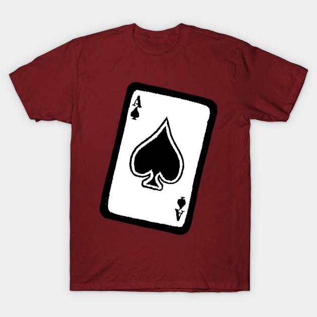 Playing Cards T-Shirt by Wormunism